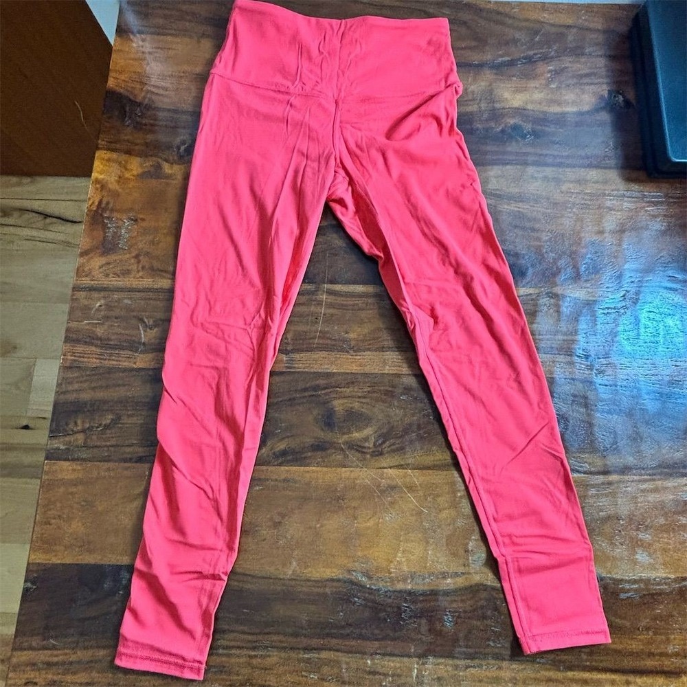 prAna Women's High-Rise Leggings Pink Size S Yoga Running Activewear